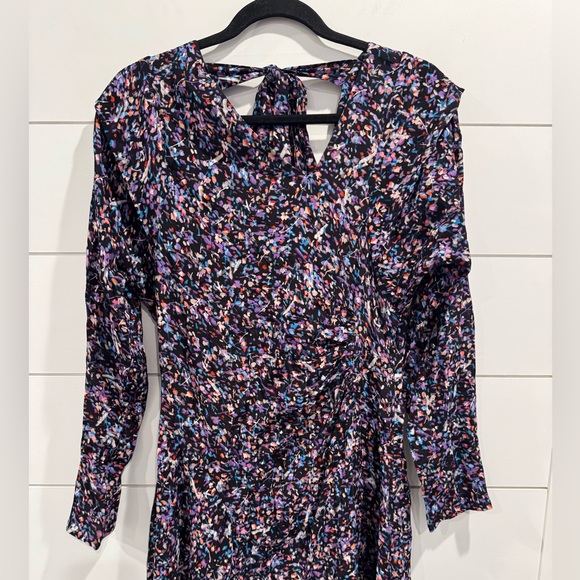 NWOT Joie Harris Midi Dress blue purple floral - Picture 6 of 9